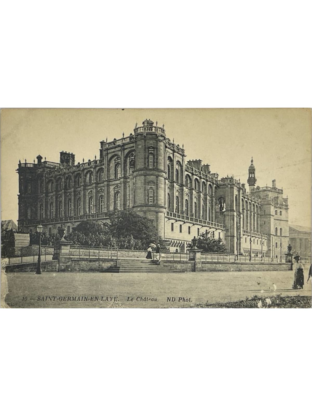 Recto de la carte postale