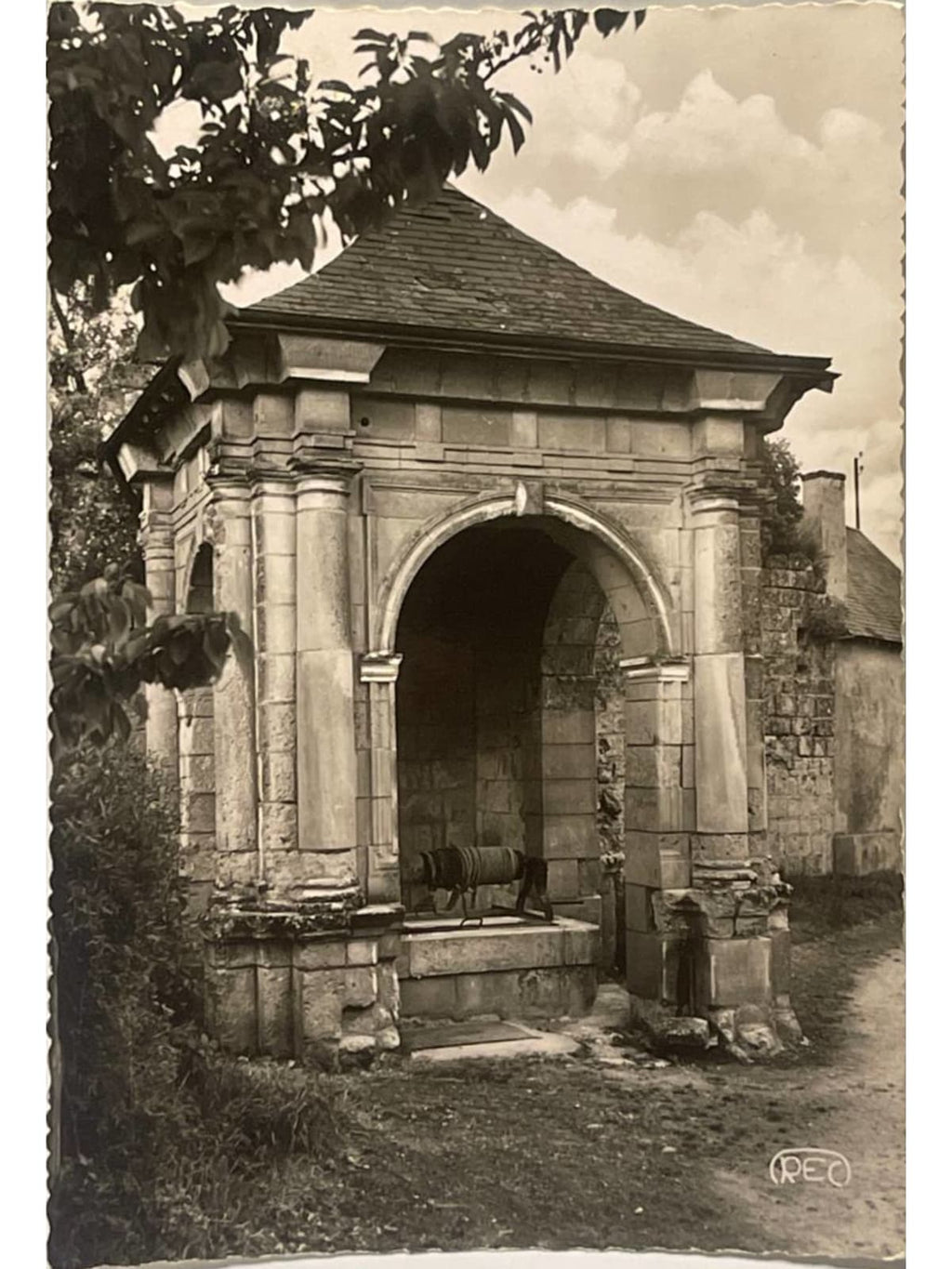 Recto de la carte postale