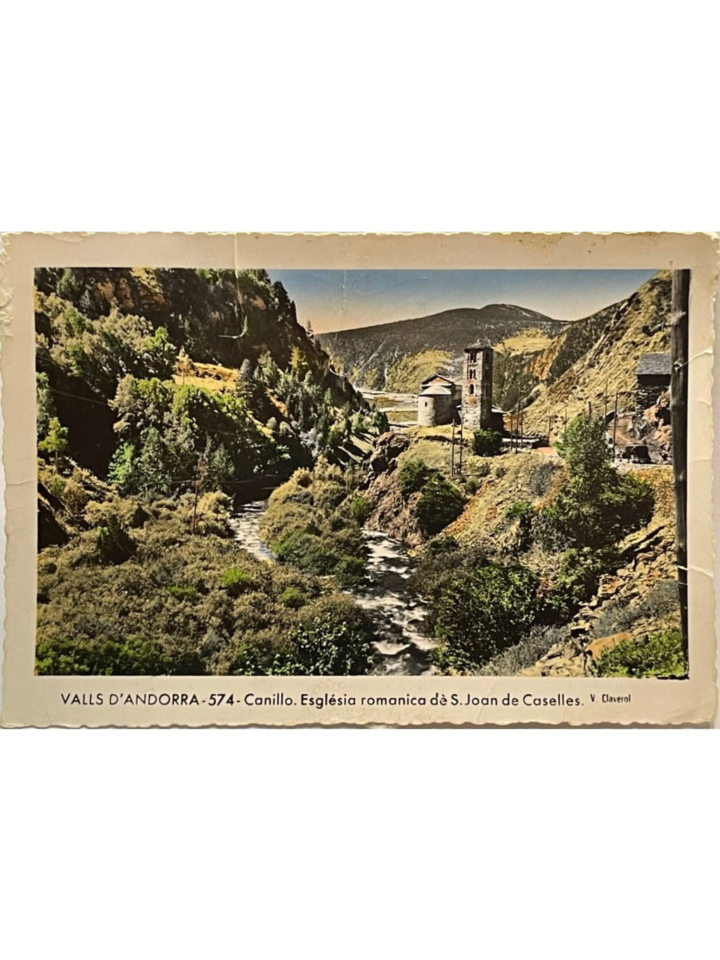 Recto de la carte postale