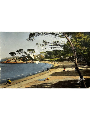 Hyères – Porquerolles, la plage d'Argent – Carte postale 1969