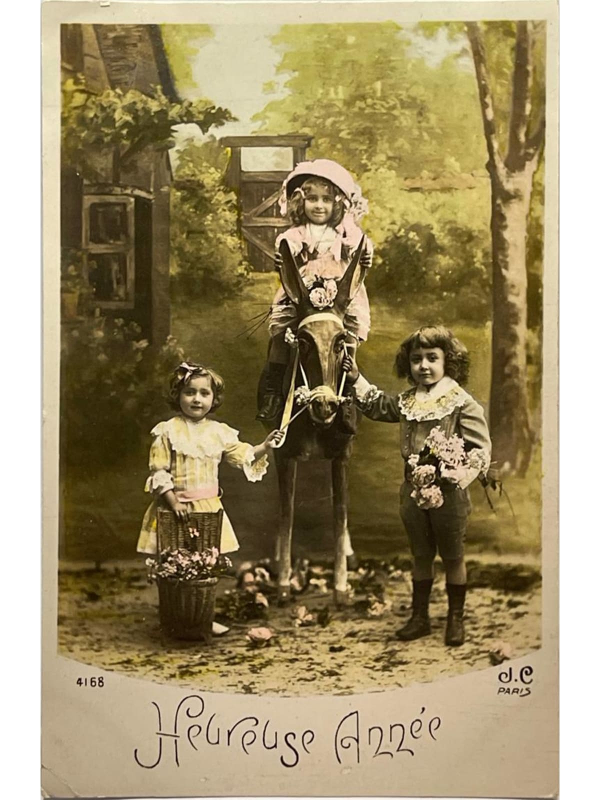 Recto de la carte postale