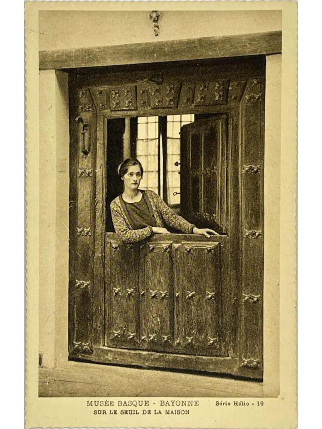 Recto de la carte postale