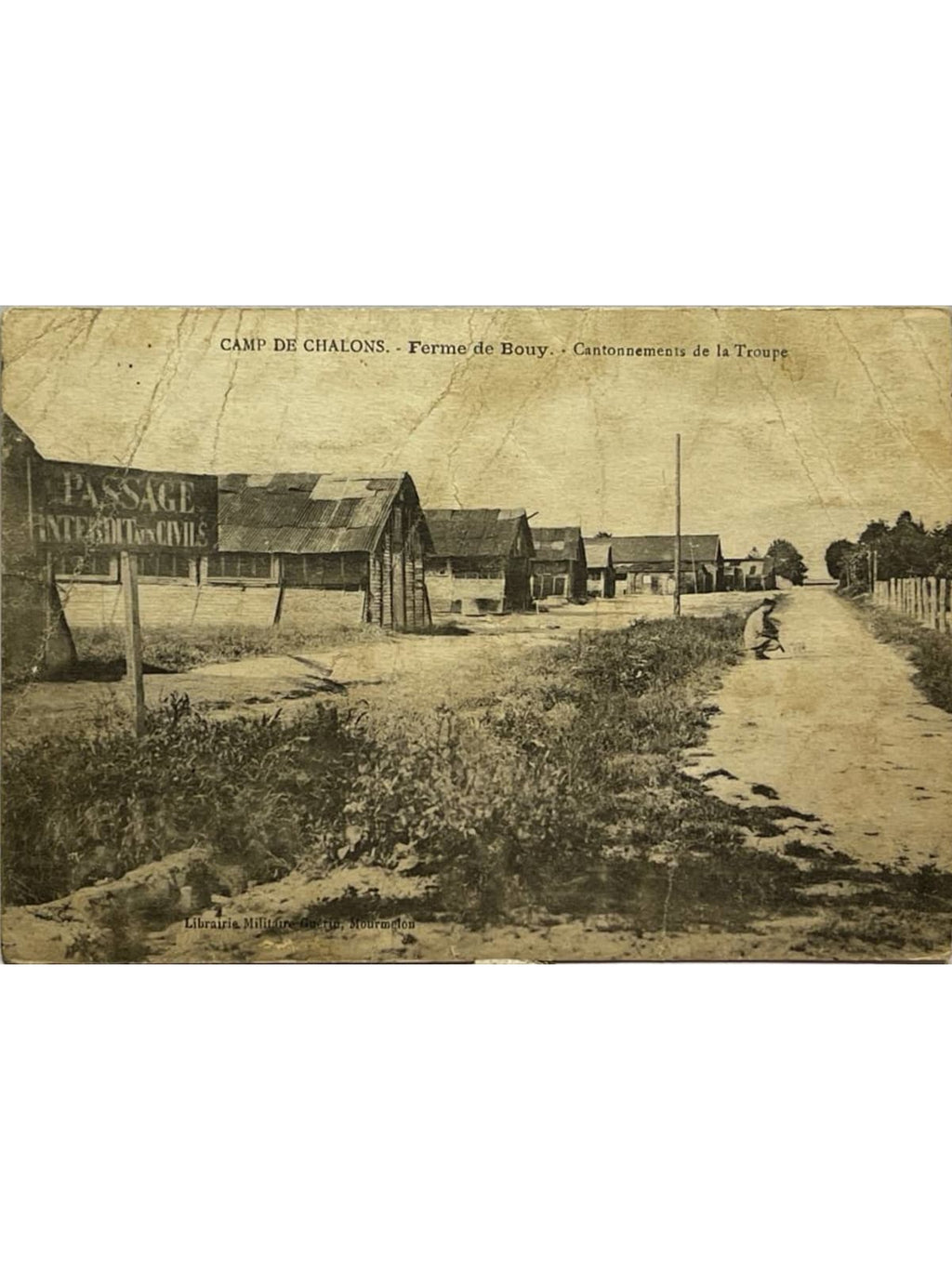 Recto de la carte postale