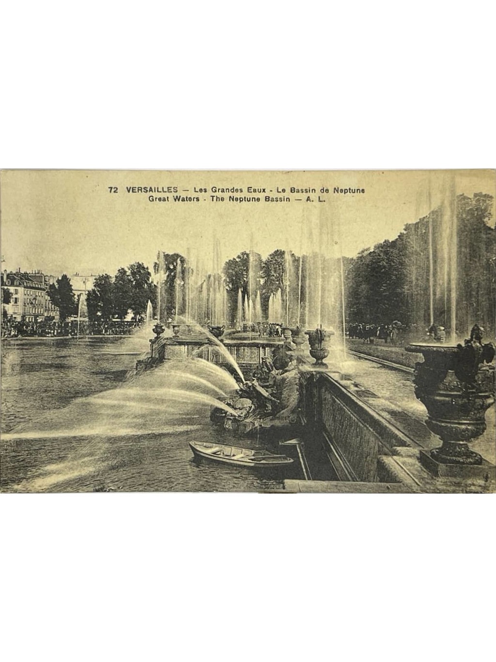 Recto de la carte postale