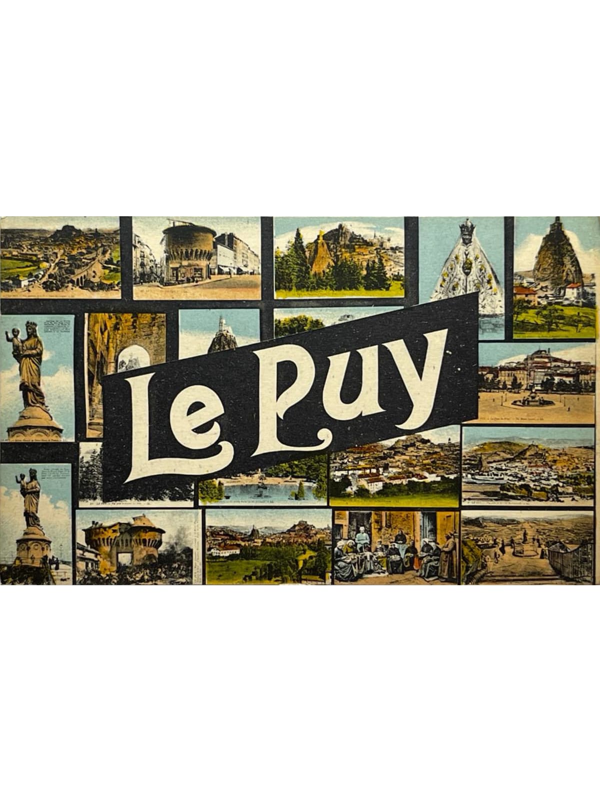 Recto de la carte postale
