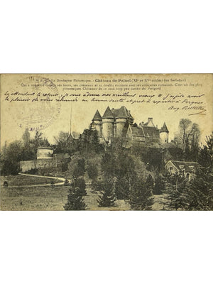 Saint-Vincent-le-Paluel – Château de Paluel en Sarladais – CPA ancienne