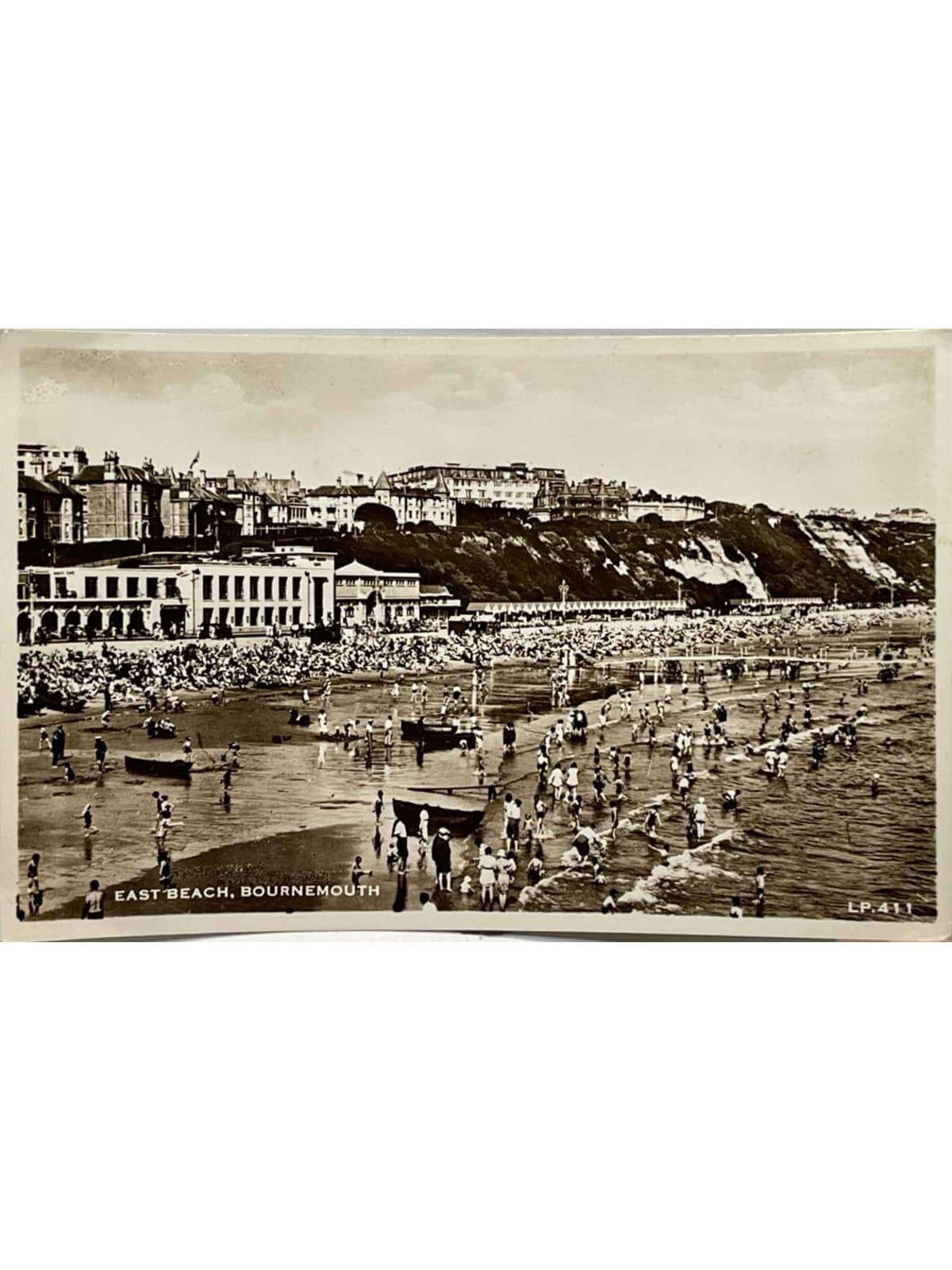 Recto de la carte postale