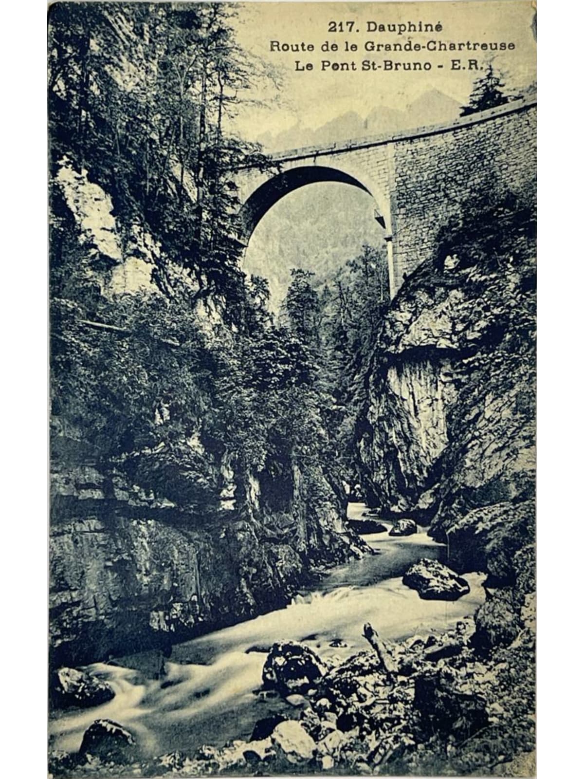 Recto de la carte postale