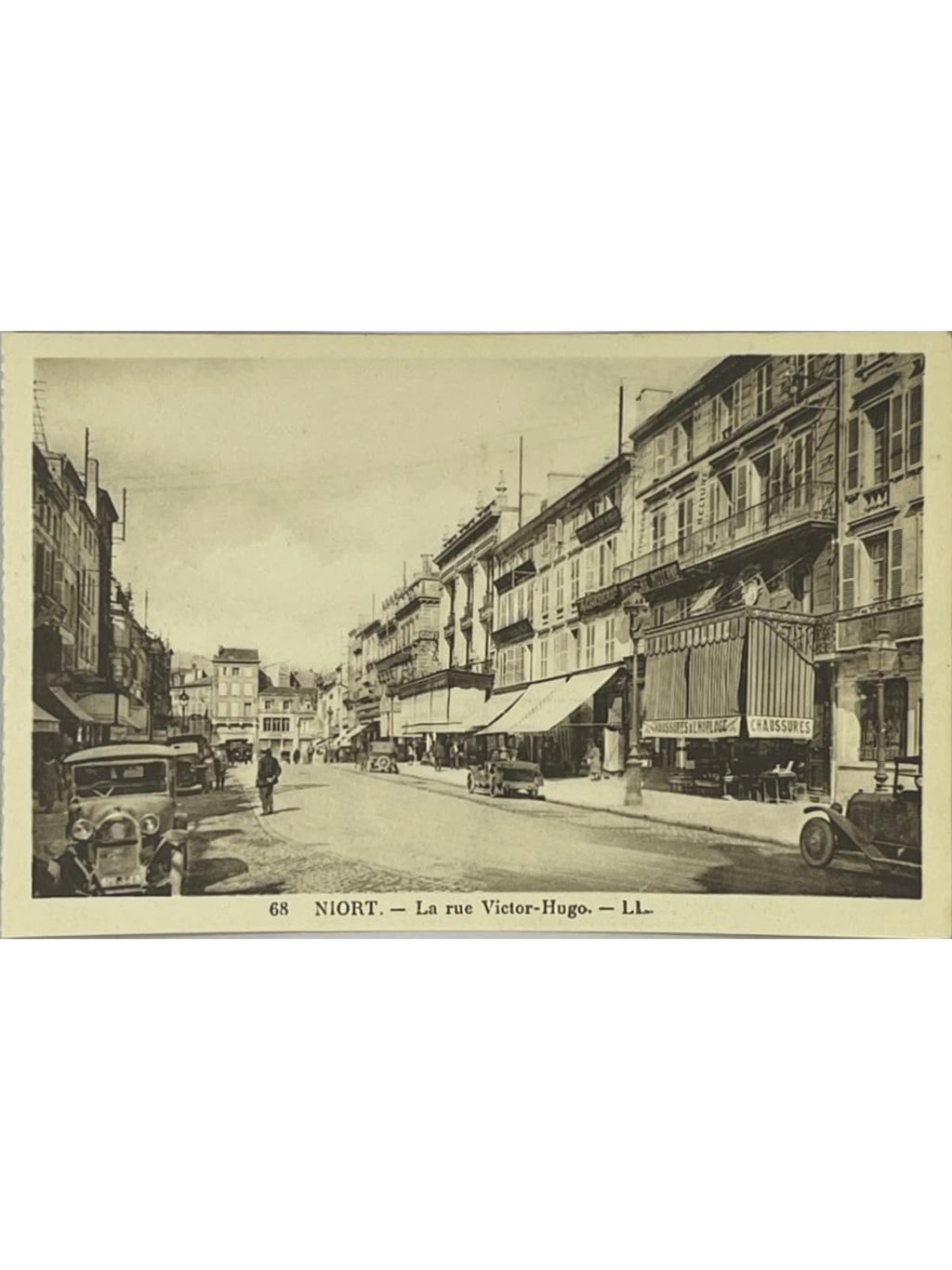 Recto de la carte postale