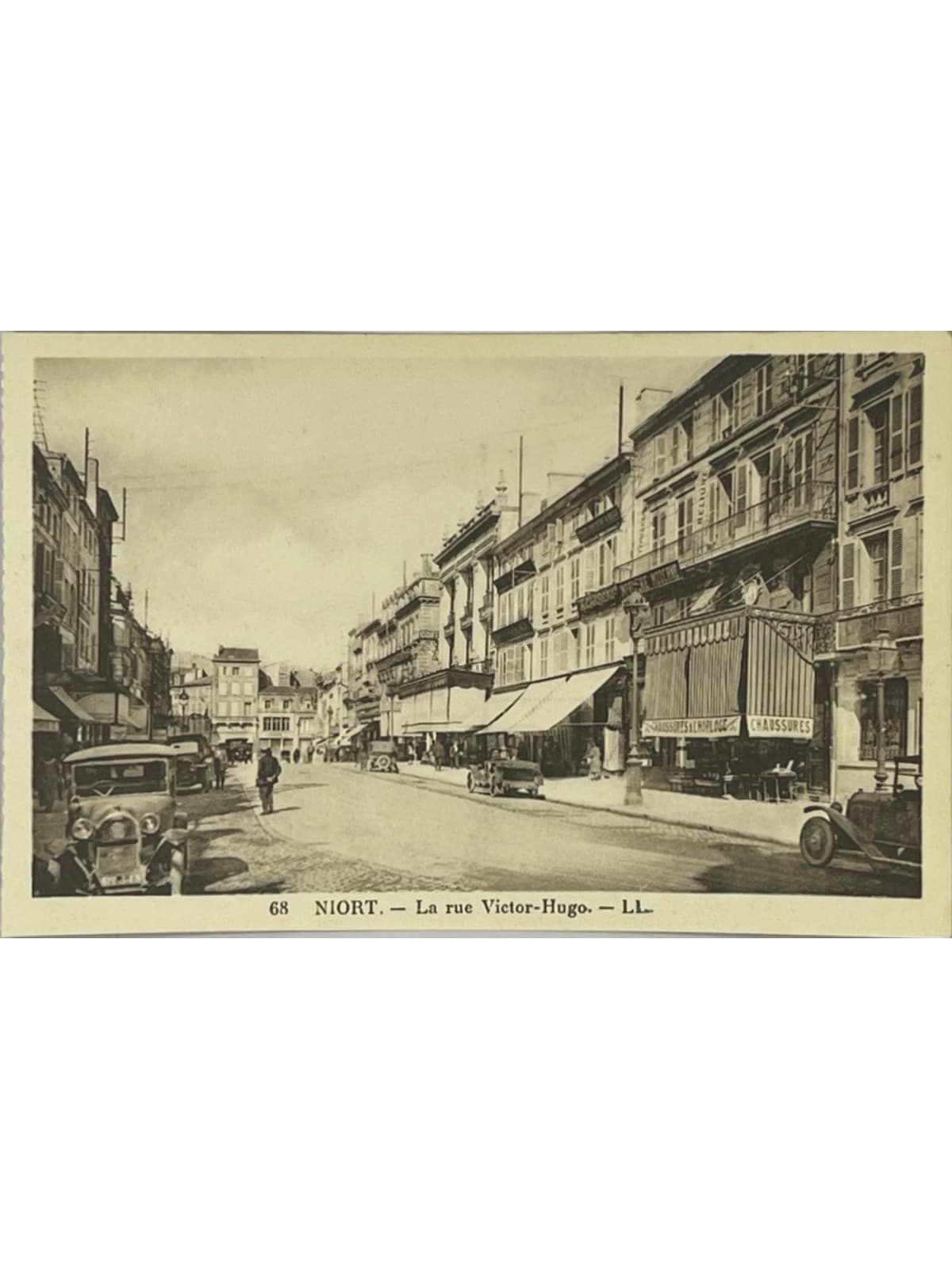 Recto de la carte postale