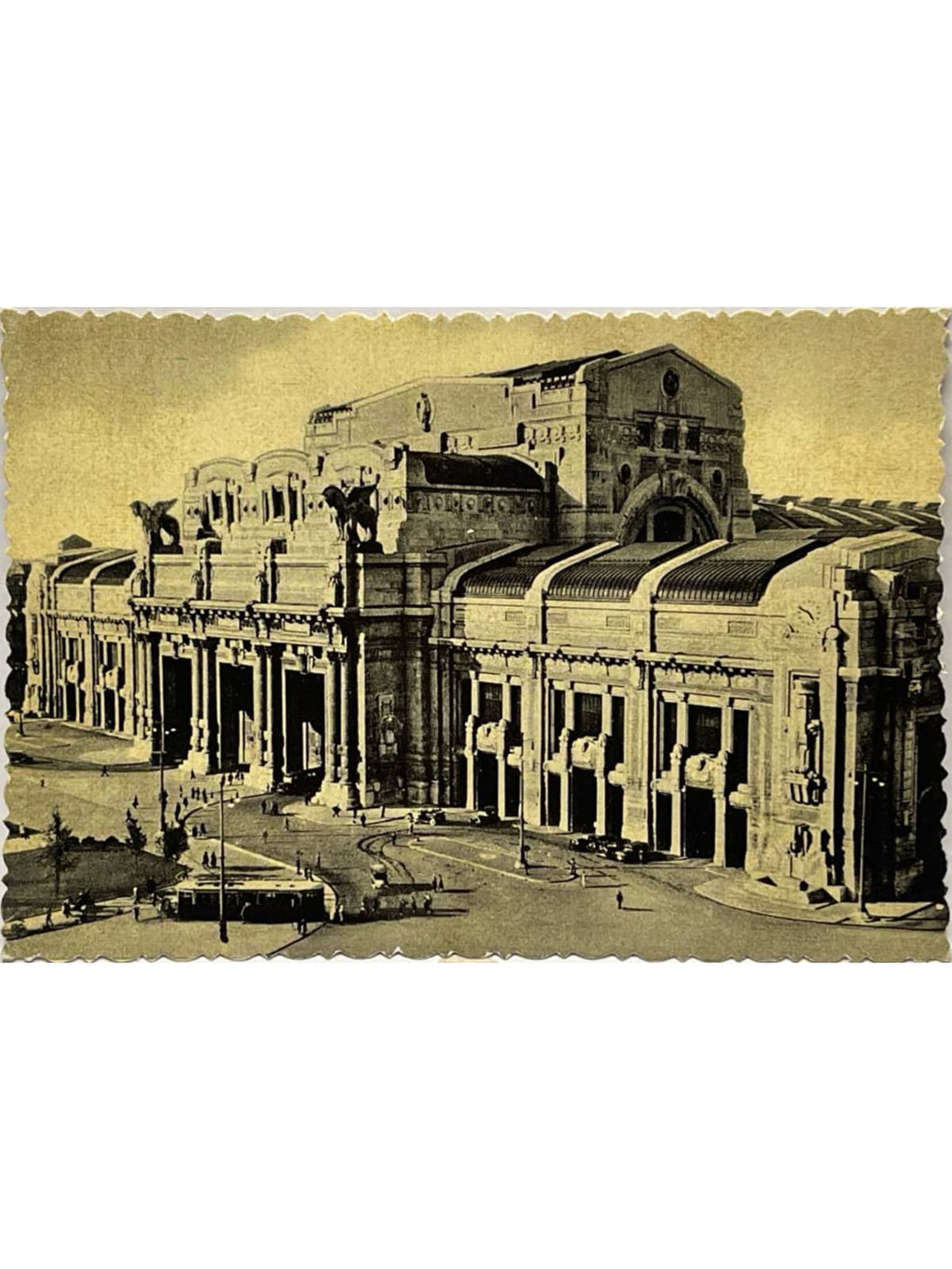 Recto de la carte postale