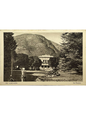 Luchon – Le Casino et son parc – CPA n° 152
