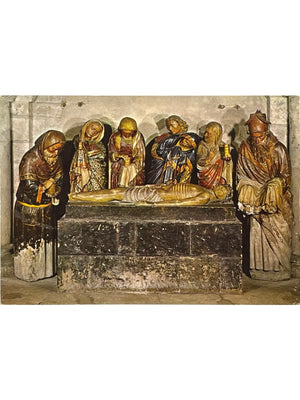 Nevers – Cathédrale, Mise au tombeau Renaissance – CPSM couleur