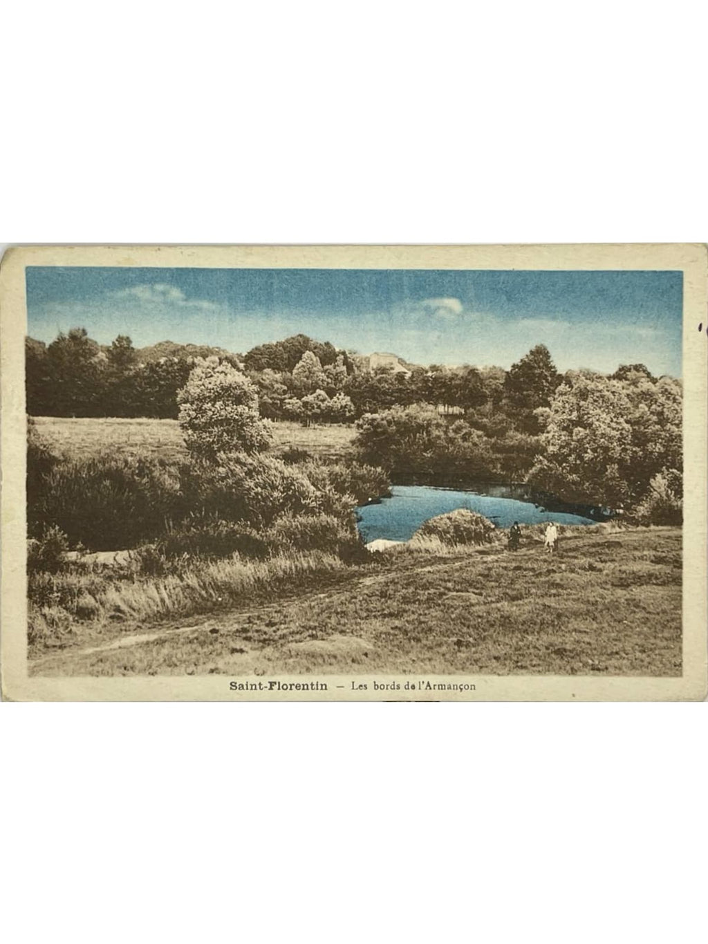 Recto de la carte postale