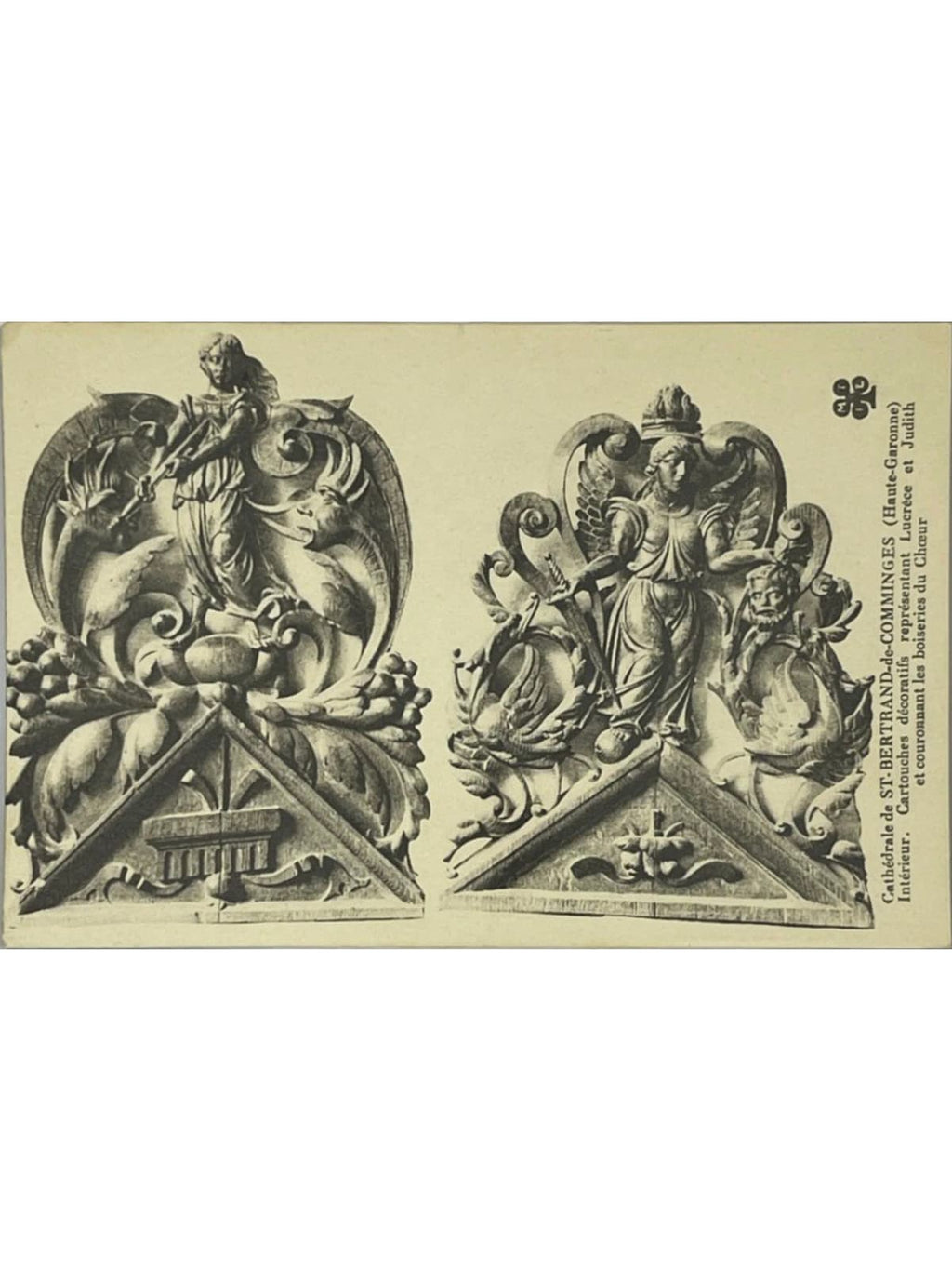 Recto de la carte postale