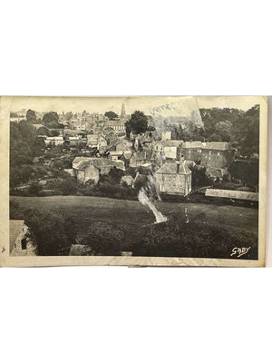Mortain – Vue générale depuis la cascade – Éditions Gaby – CPSM 1951
