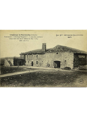 Lanarce – Auberge de Peyrebeille dite l'Auberge Sanglante – CPA n° 3475