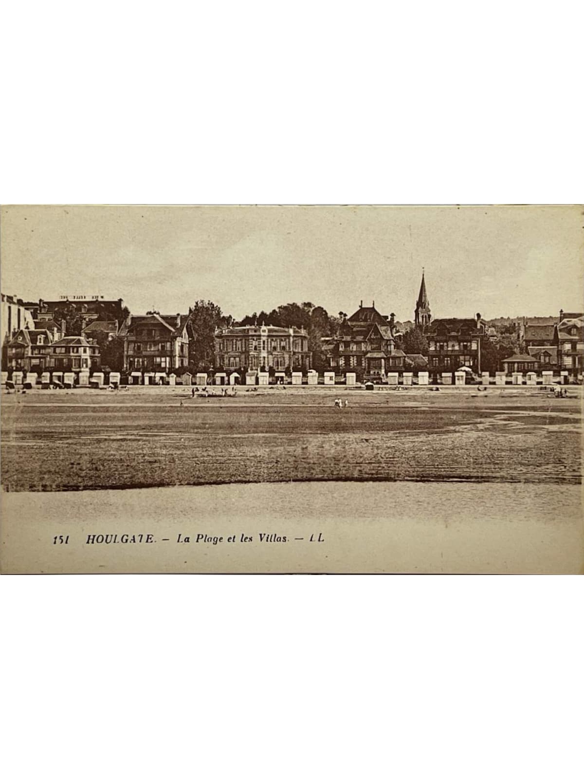 Recto de la carte postale