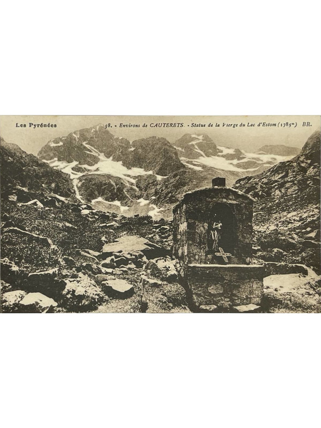 Recto de la carte postale