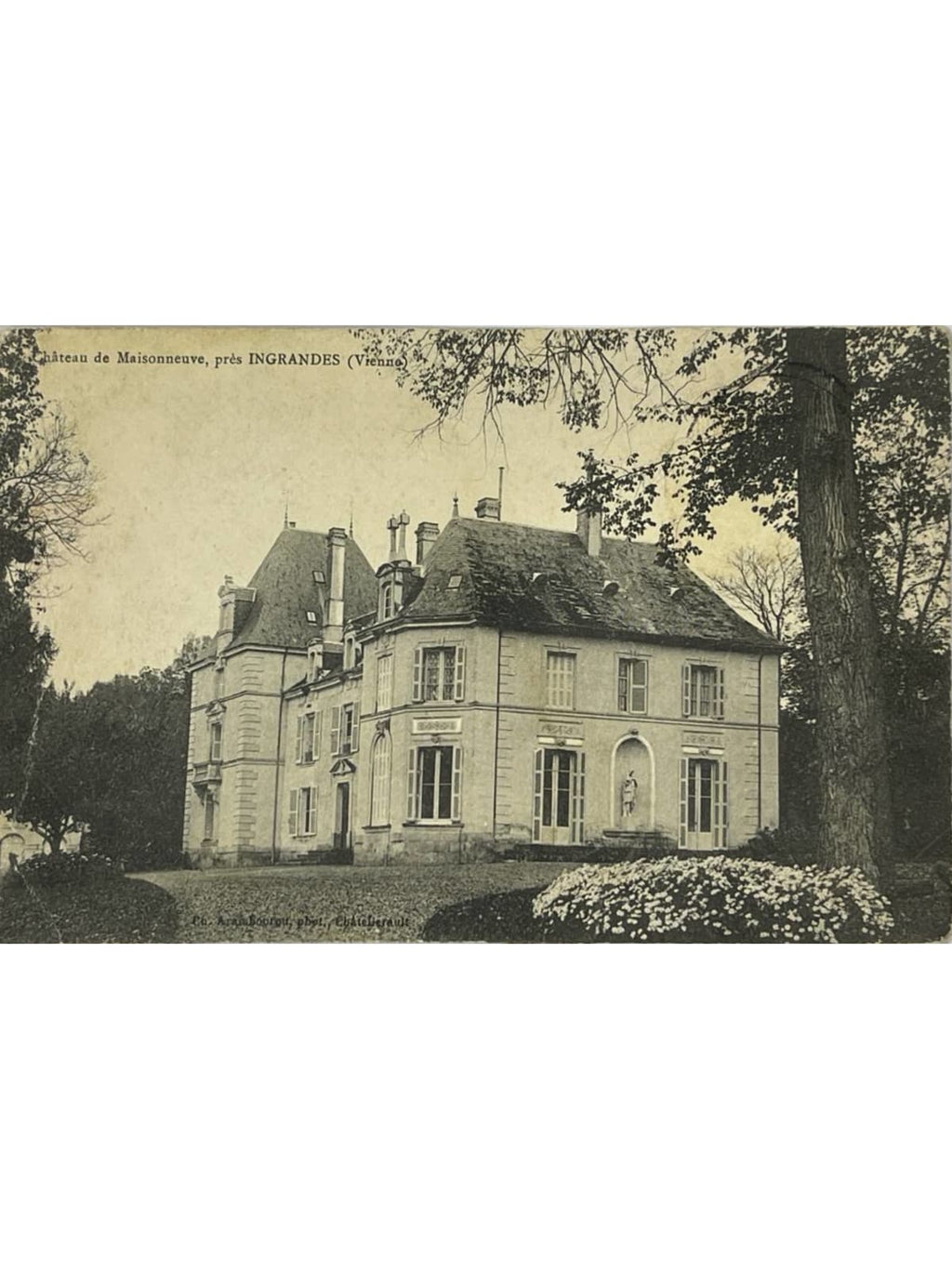 Recto de la carte postale