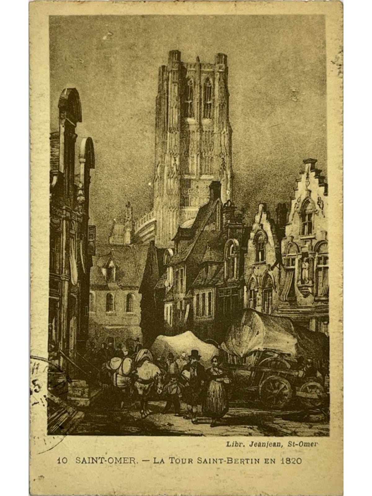 Recto de la carte postale