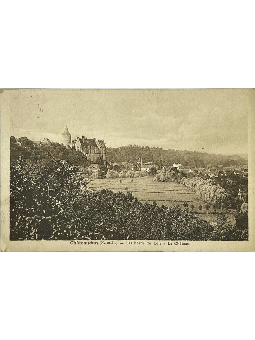 Recto de la carte postale