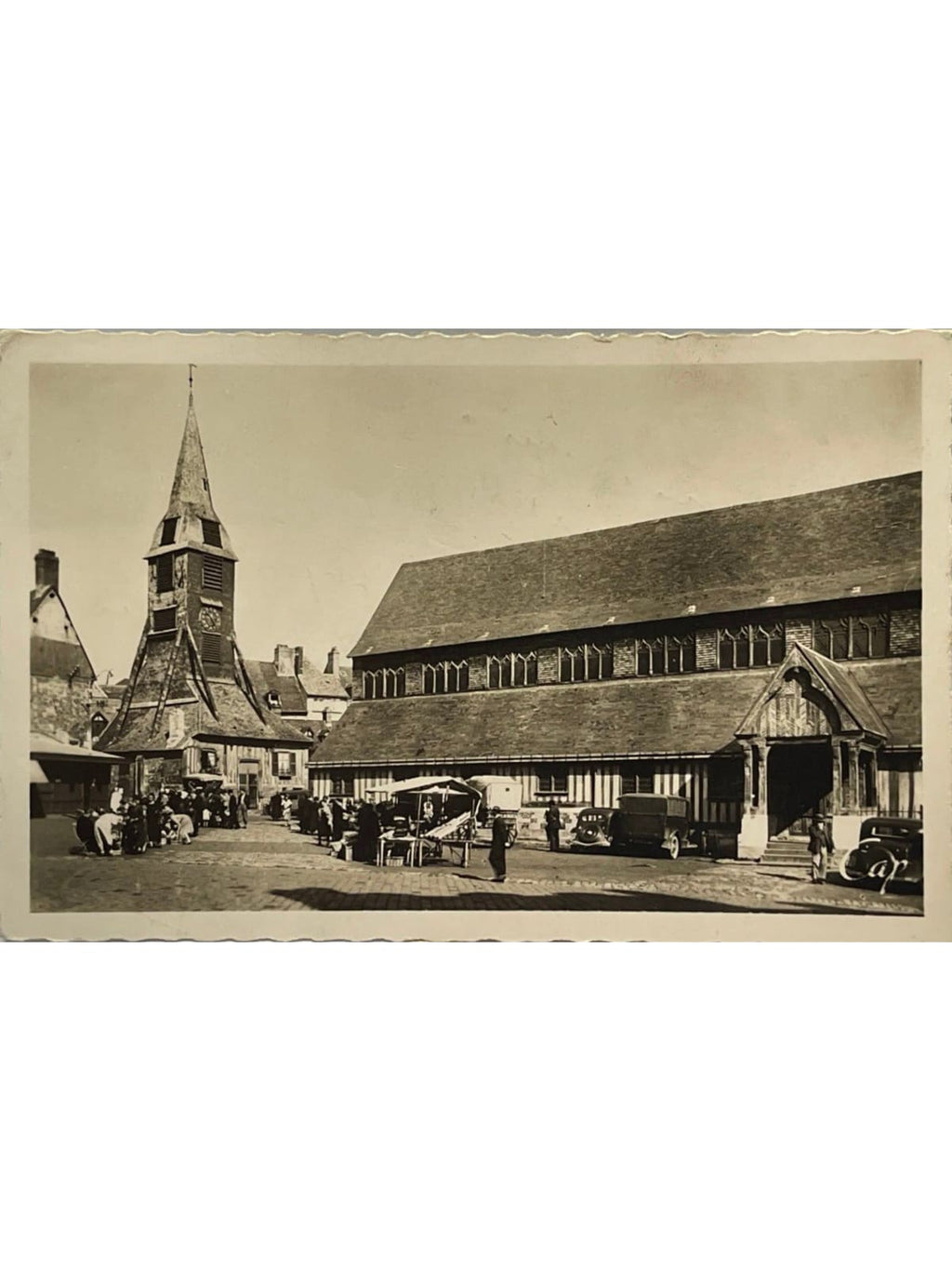 Recto de la carte postale