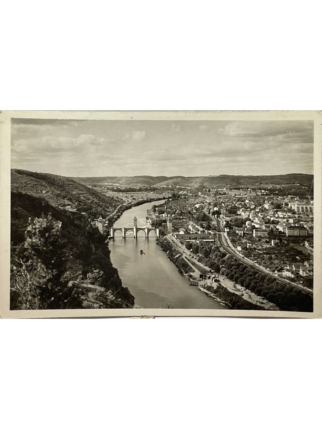 Recto de la carte postale