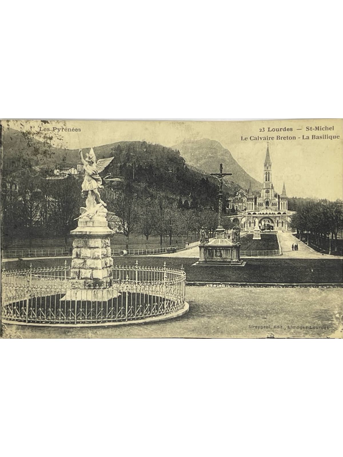 Recto de la carte postale