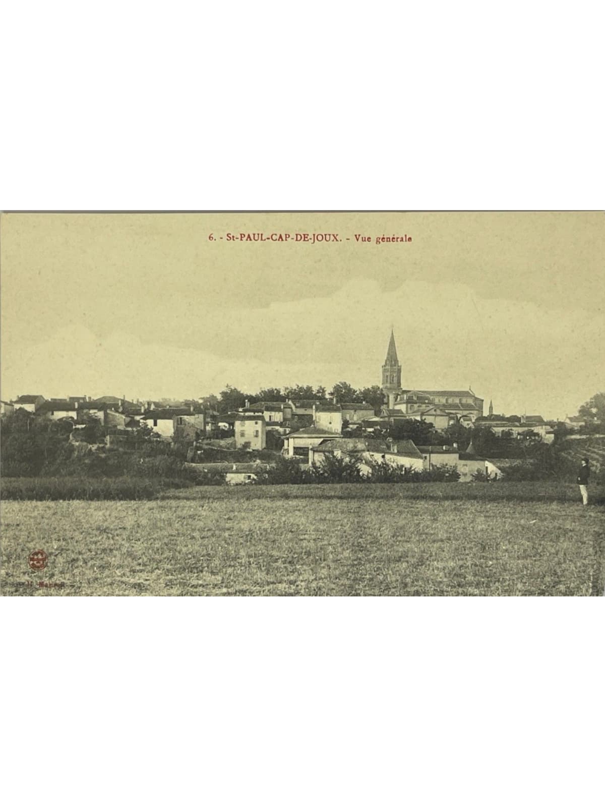 Recto de la carte postale
