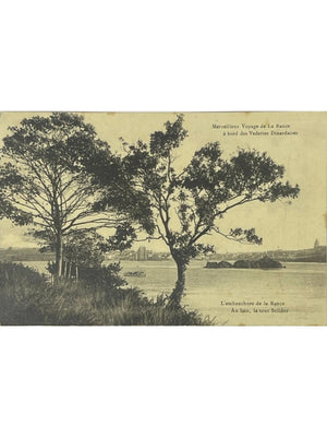 Carte postale – Saint-Malo – Embouchure de la Rance et tour Solidor – Vedettes Dinardaises