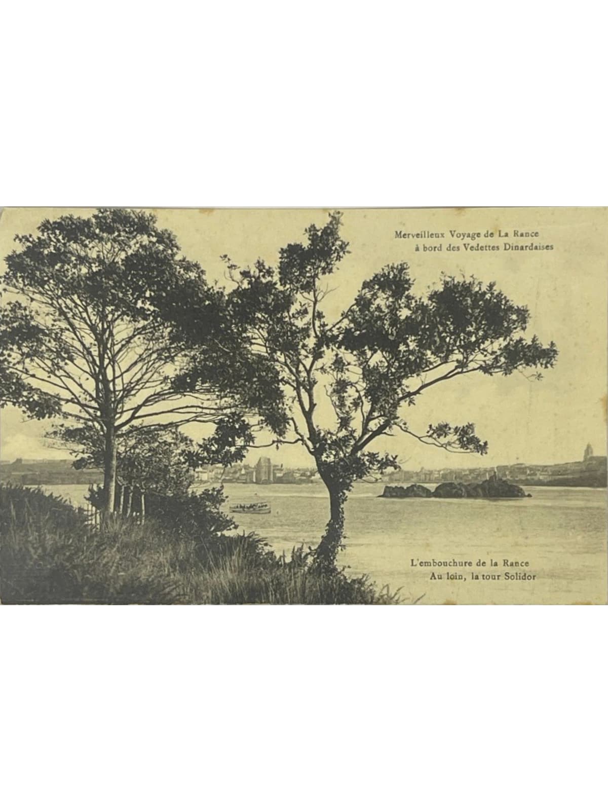 Recto de la carte postale