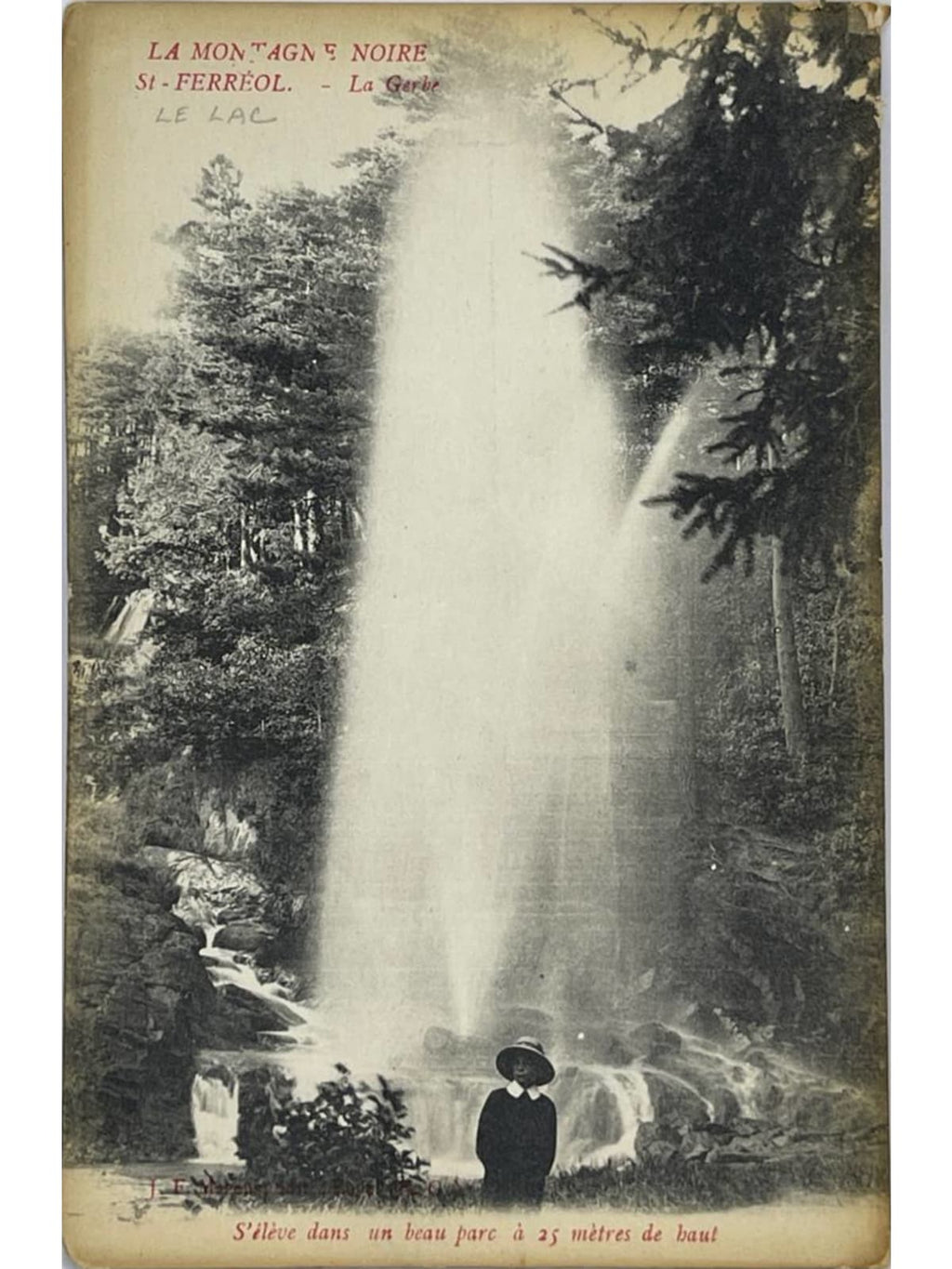 Recto de la carte postale