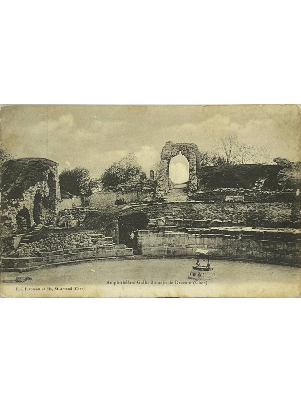 Recto de la carte postale
