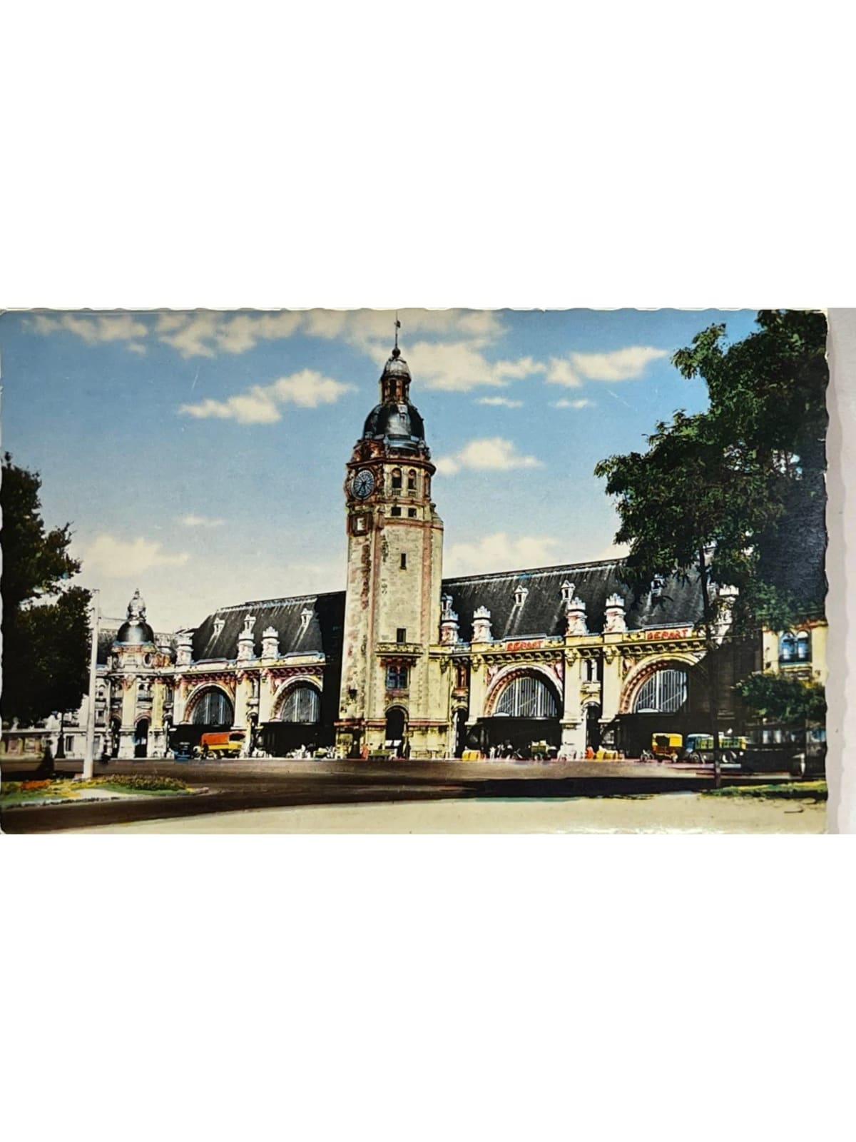 Recto de la carte postale