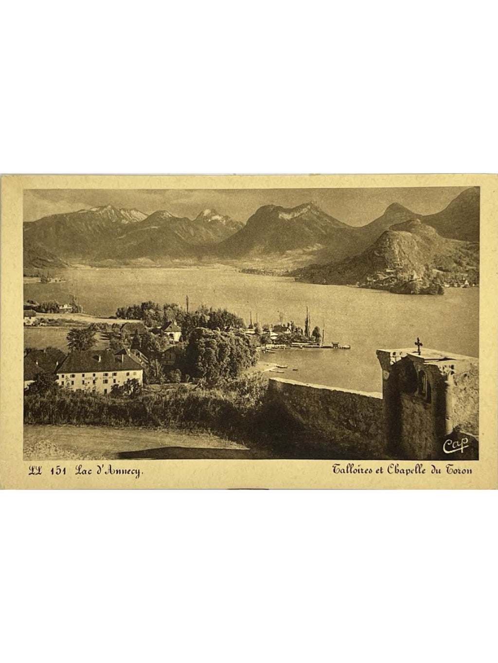 Recto de la carte postale