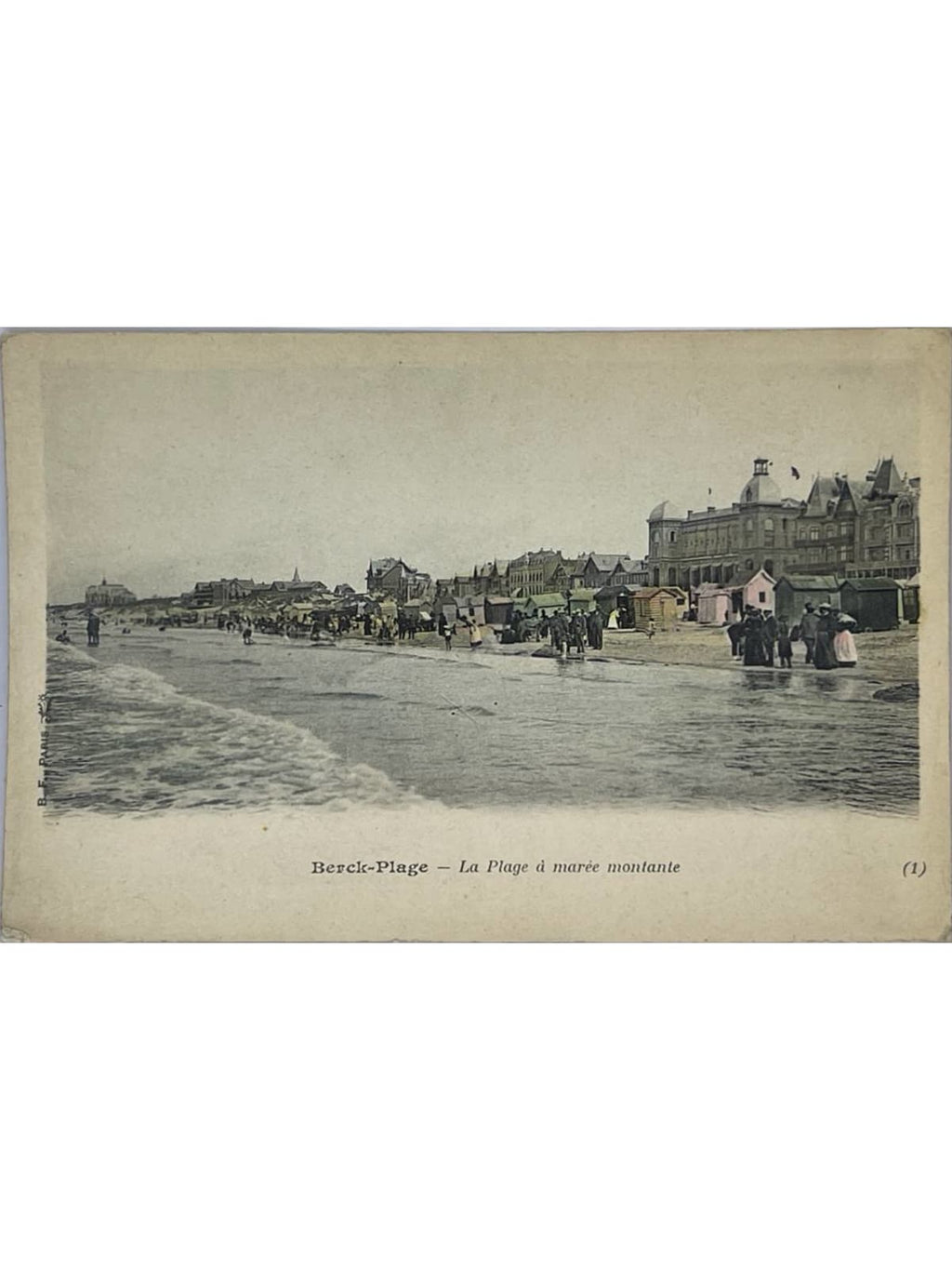 Recto de la carte postale
