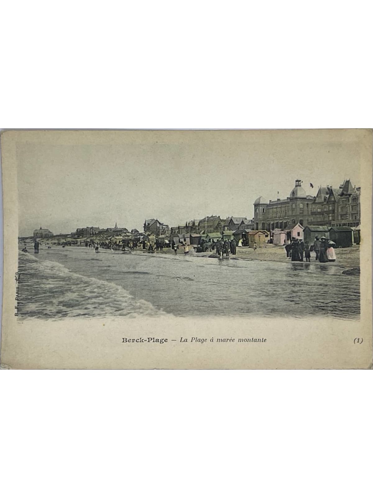 Recto de la carte postale
