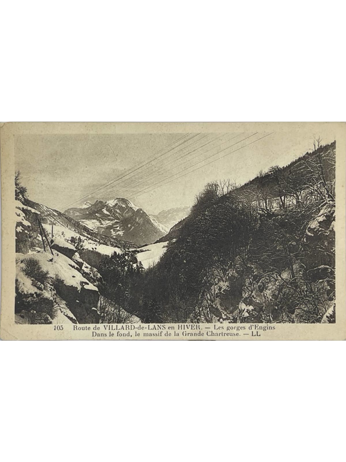 Recto de la carte postale