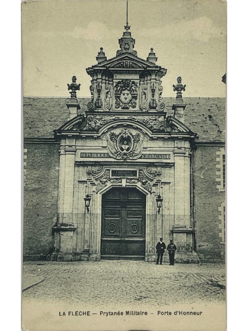 Recto de la carte postale