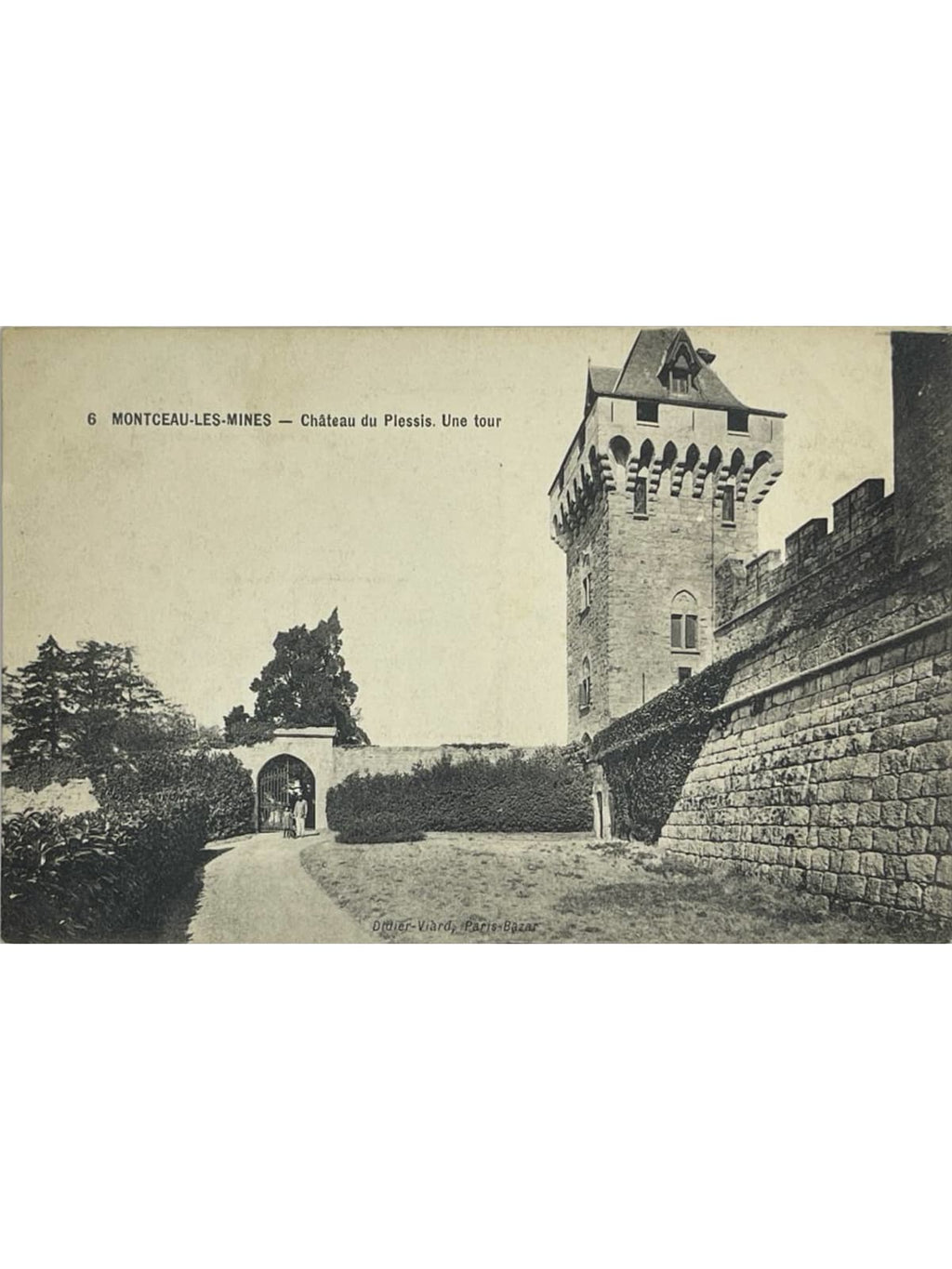 Recto de la carte postale