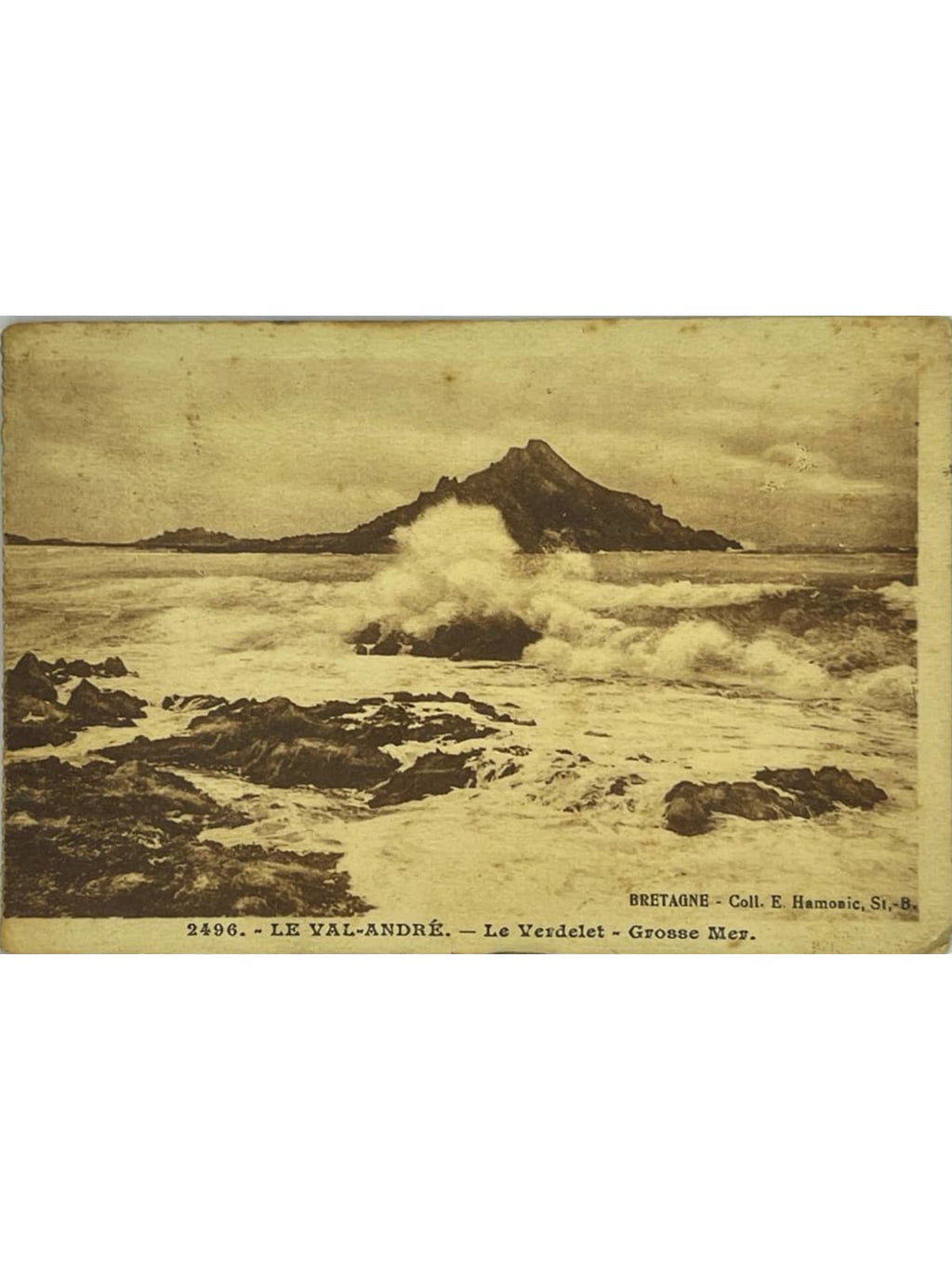 Recto de la carte postale