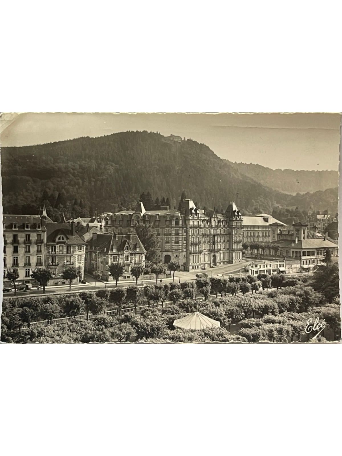 Recto de la carte postale