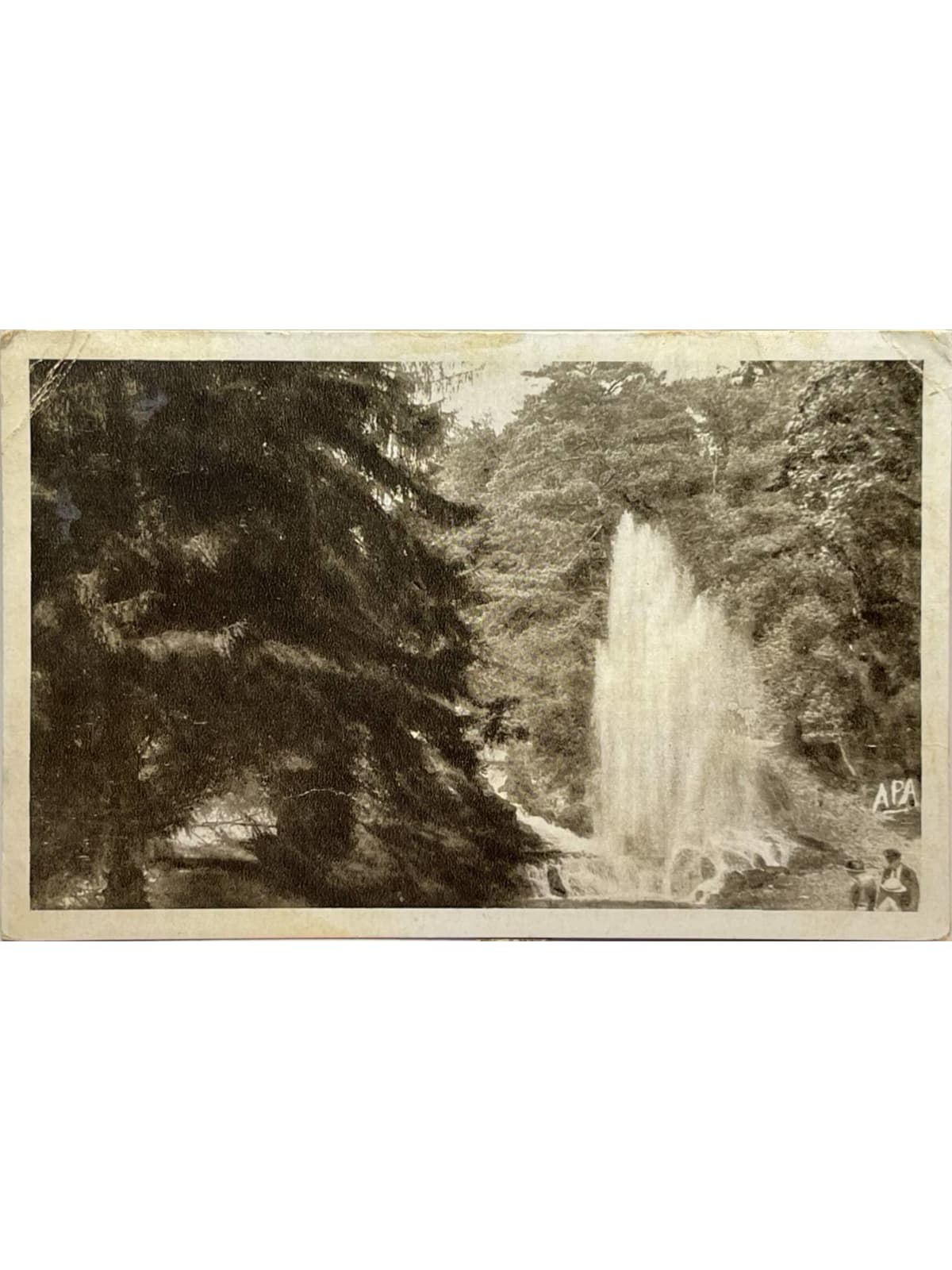 Recto de la carte postale