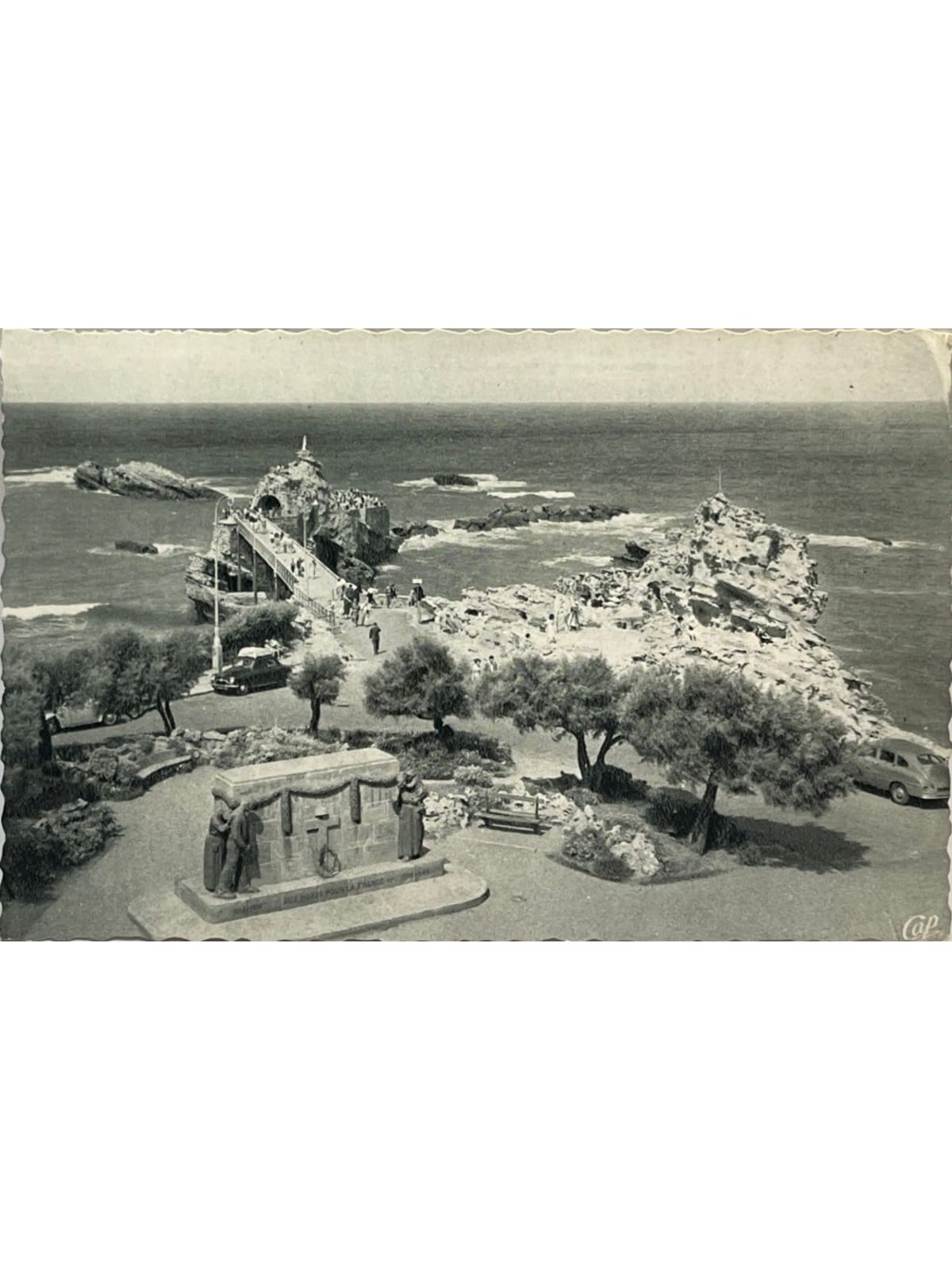 Recto de la carte postale