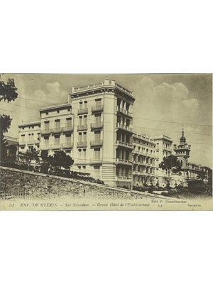 Hyères – San Salvadour, Grand Hôtel de l'Établissement – CPA ancienne