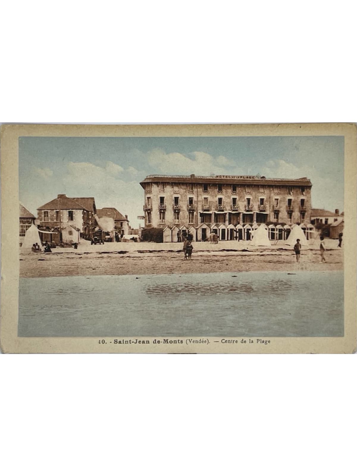 Recto de la carte postale