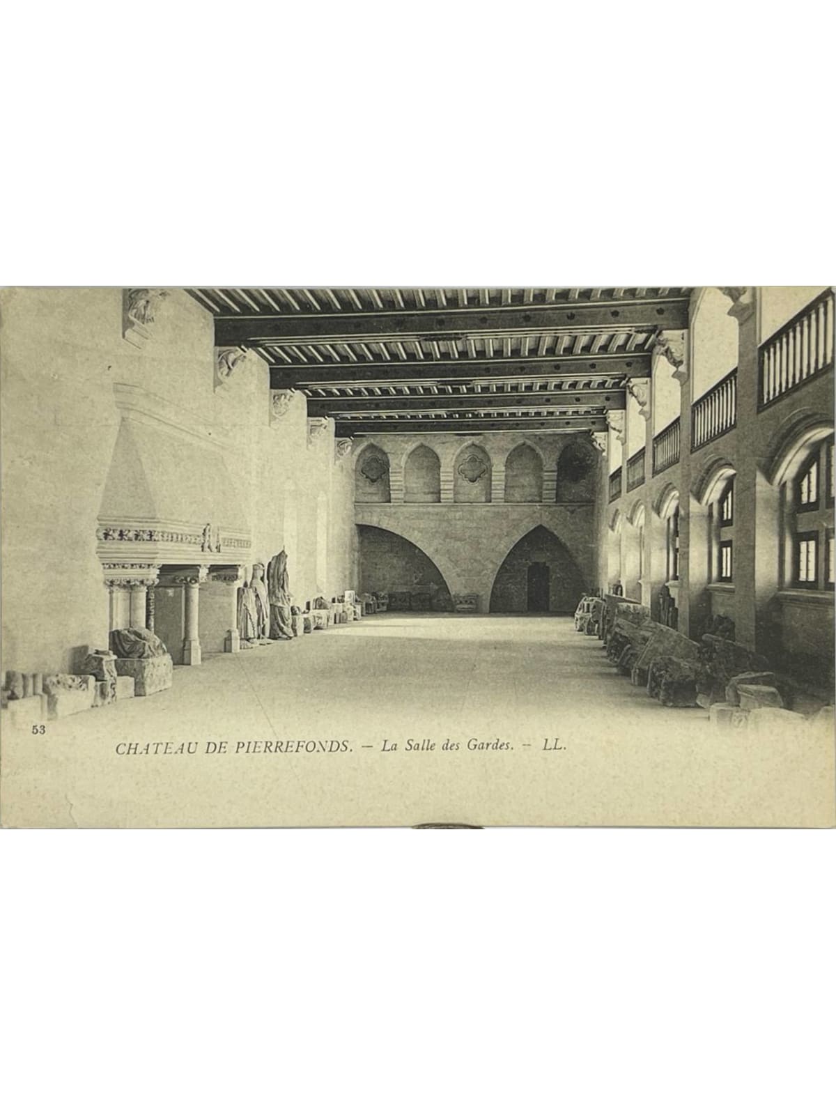 Recto de la carte postale