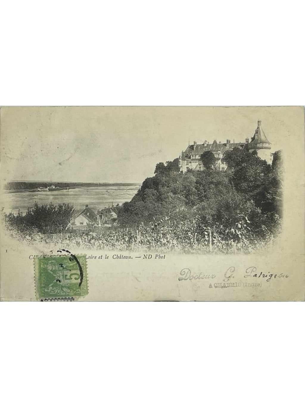 Recto de la carte postale