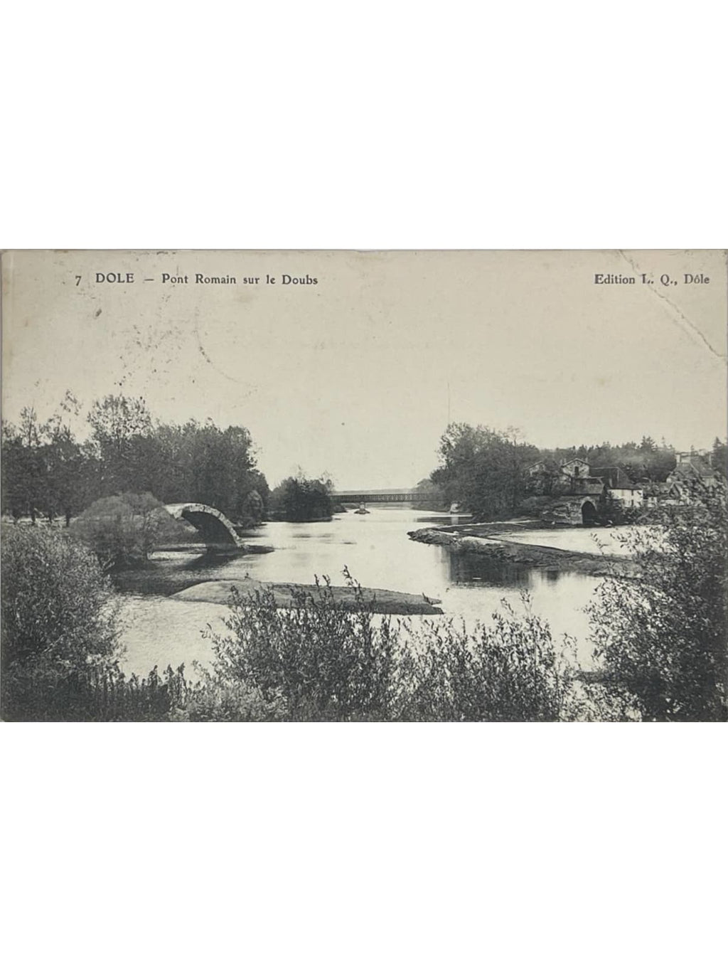 Recto de la carte postale